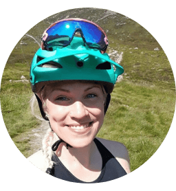 Salla Oksanen from Finland giving a great review of her mountain bike holiday in Scotland Salla Oksanen from Finland giving a great review of her mountain bike holiday in Scotland