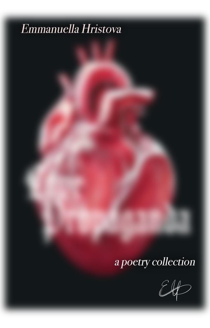 Blurred book cover of Emmanuella Hristova's third illustrated poetry book. Blurred book cover of Emmanuella Hristova's third illustrated poetry book.