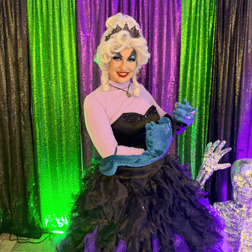 Ursula Sea Witch Little Mermaid Halloween Villain Characters Edmonton Live Entertainment Ursula Sea Witch Little Mermaid Halloween Villain Characters Edmonton Live Entertainment
