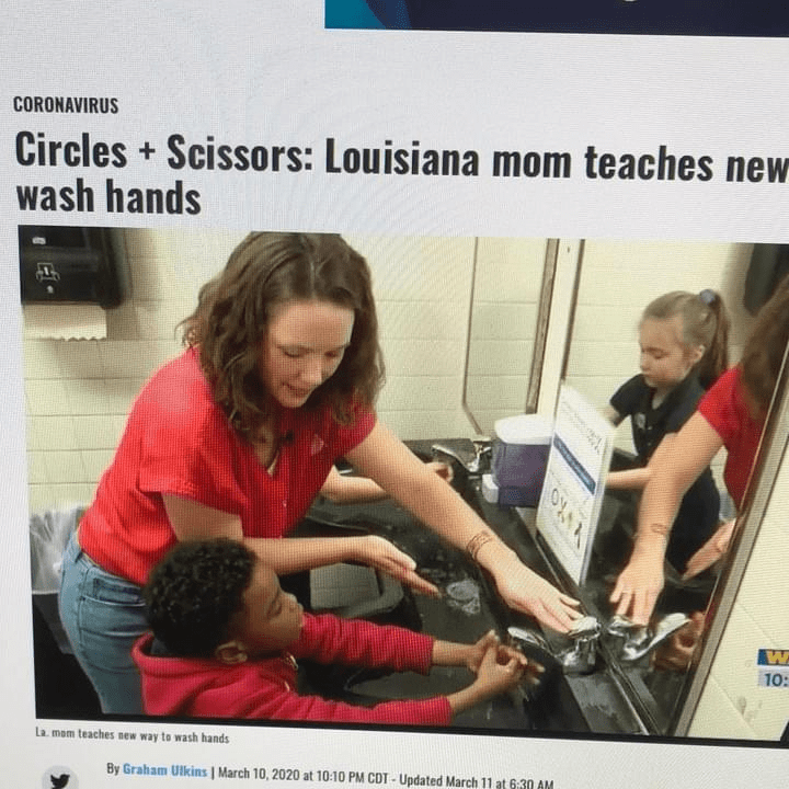 Jenny Iverstine teaching Circles and Scissors in schools Jenny Iverstine teaching Circles and Scissors in schools
