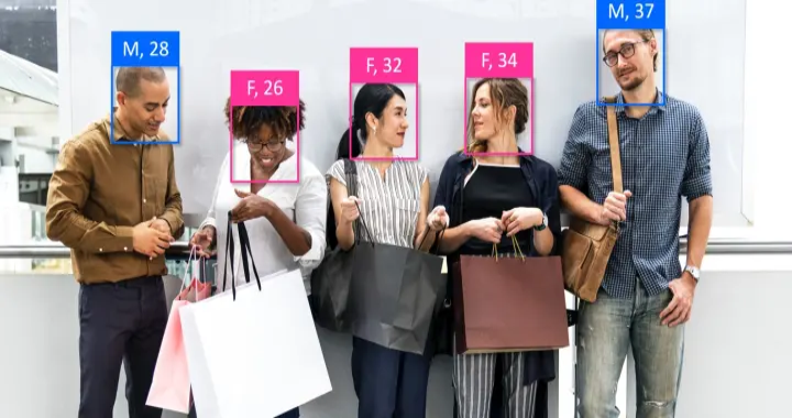 gender and age analytics by biometric analytics displayed from soteria app gender and age analytics by biometric analytics displayed from soteria app