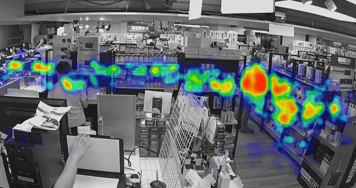 biometric analytics display as real time heat map on soteria app biometric analytics display as real time heat map on soteria app