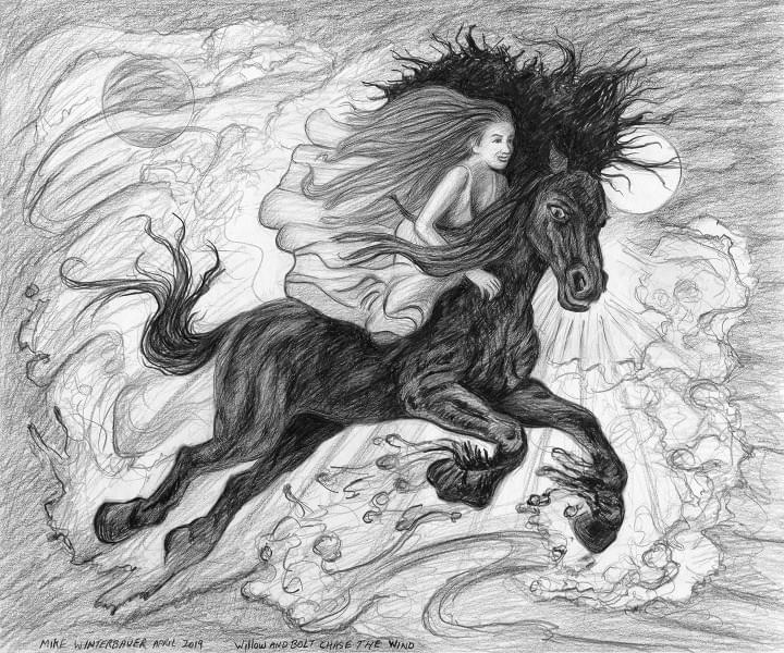 Willow and Bolt Chase the Wind! Willow and Bolt Chase the Wind!