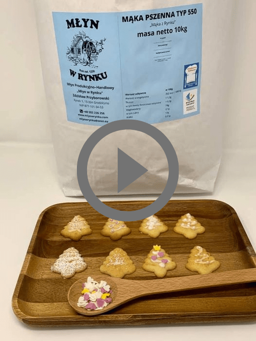 Maślane ciasteczka z mąki pszennej Młyn w Rynku Maślane ciasteczka z mąki pszennej Młyn w Rynku