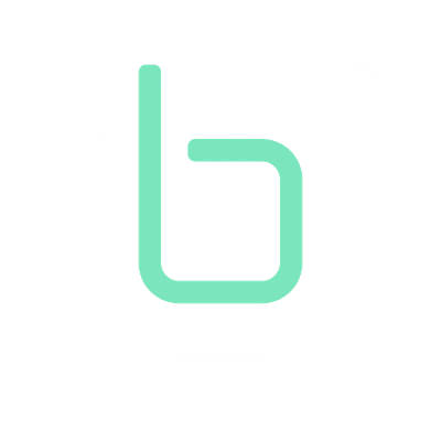 The BAC logo with a lower case modern letter B surrounded by a round shape The BAC logo with a lower case modern letter B surrounded by a round shape