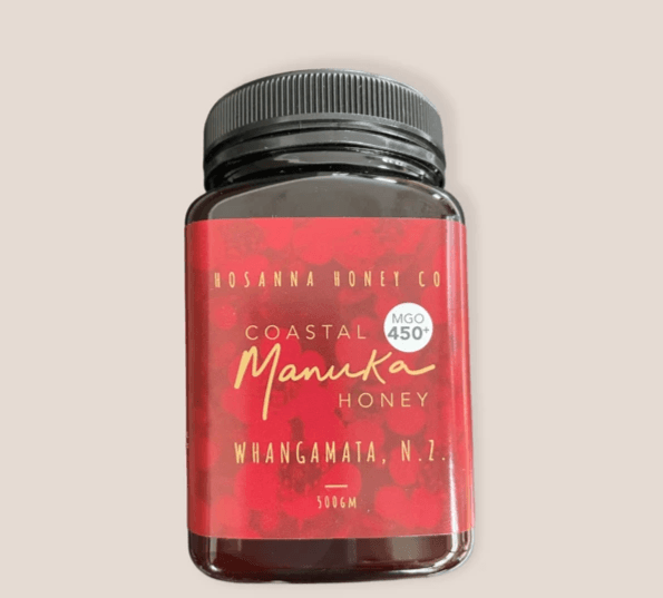 A jar of manuka honey produced in Whangamata. A jar of manuka honey produced in Whangamata.
