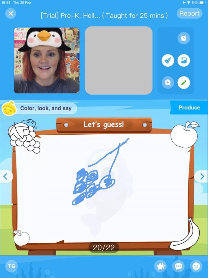 Example interview screenshot Example interview screenshot