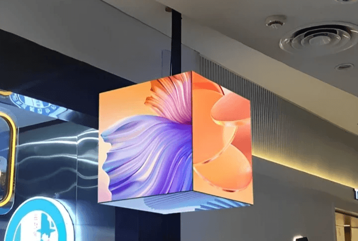 Cube LED display Cube LED display