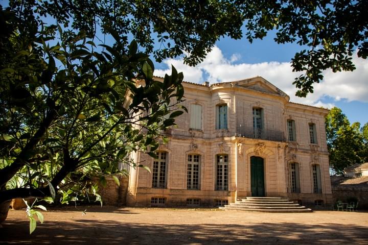 Château de Flaugergues, situé à Montpellier dans l'Hérault. Château de Flaugergues, situé à Montpellier dans l'Hérault.