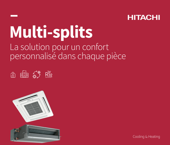 Hitachi Multisplit - Fiche technique Hitachi Multisplit - Fiche technique