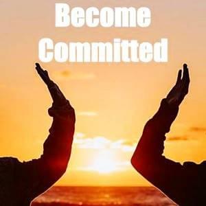 Two arms about to high five in front of a sun setting into the ocean - Become Committed Two arms about to high five in front of a sun setting into the ocean - Become Committed