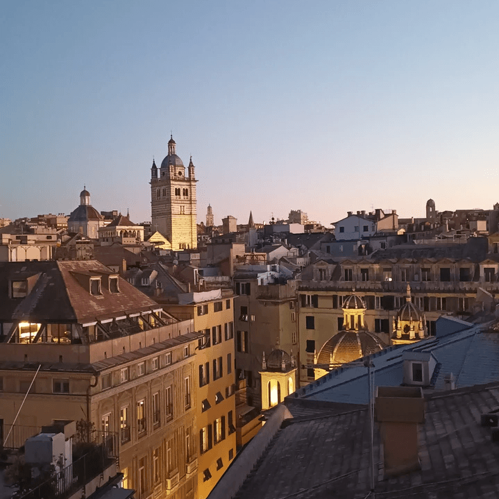 La vista dal nostro appartamento La vista dal nostro appartamento