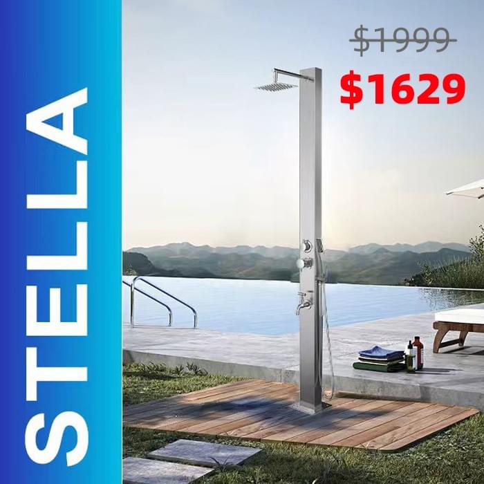 Stella 316# marine grade outdoor shower Stella 316# marine grade outdoor shower