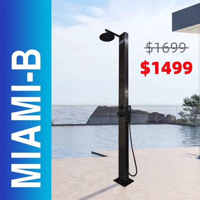 Miami-B 316# marine grade outdoor shower Miami-B 316# marine grade outdoor shower