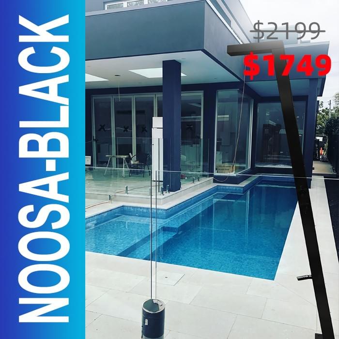 Noosa black 316# marine grade outdoor shower Noosa black 316# marine grade outdoor shower