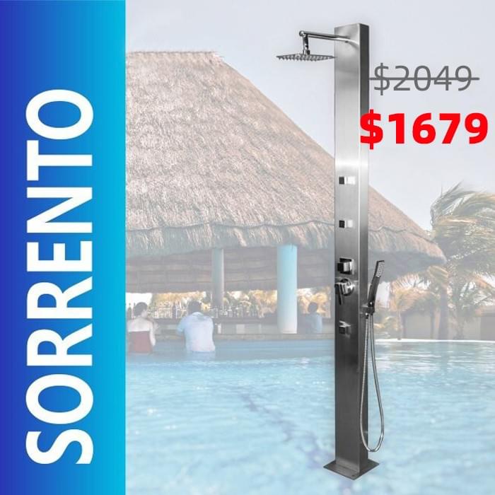 Sorrento 316# marine grade outdoor shower Sorrento 316# marine grade outdoor shower