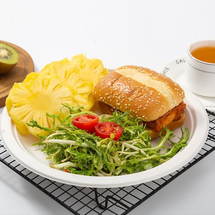 Biodegradable Compostable Sugarcane Bagasse Pulp 5"/6"/7"/8"/9"/10"/12" Disposable Round Plates manufacturer Biodegradable Compostable Sugarcane Bagasse Pulp 5"/6"/7"/8"/9"/10"/12" Disposable Round Plates manufacturer