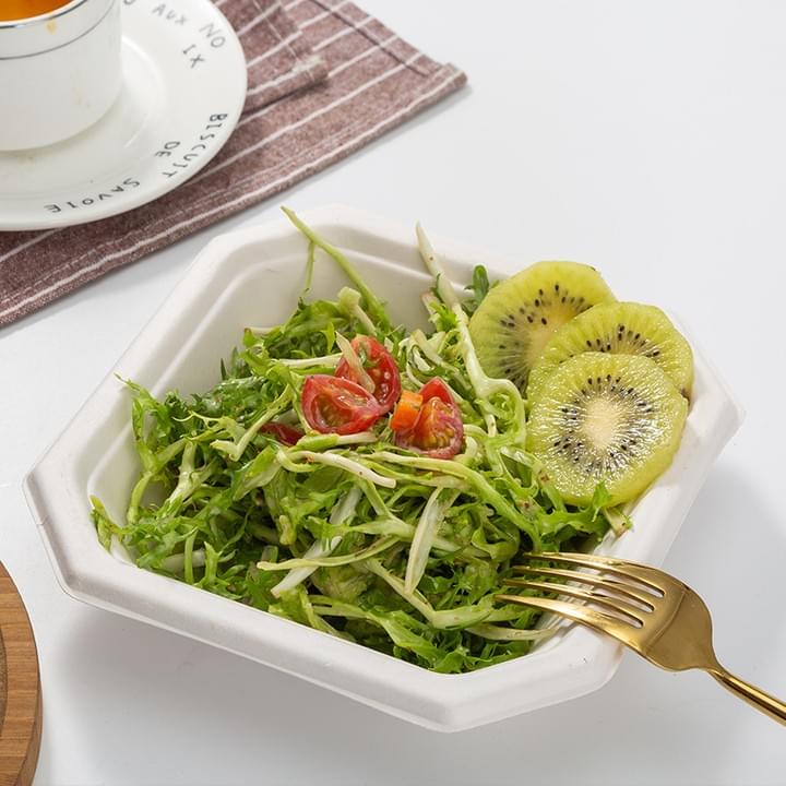 Biodegradable Compostable Sugarcane Bagasse Pulp Disposable Square Bowls and Lids for Cereal Salad Fruit Biodegradable Compostable Sugarcane Bagasse Pulp Disposable Square Bowls and Lids for Cereal Salad Fruit