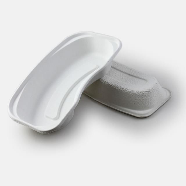 Eco Friendly Biodegradable Compostable Disposable Moulded Pulp Medical Molded Pulp Kidney Tray, Kidney Dish Eco Friendly Biodegradable Compostable Disposable Moulded Pulp Medical Molded Pulp Kidney Tray, Kidney Dish