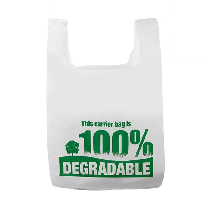 Eco Friendly Biodegradable Compostable shopping T-shirt Bags Eco Friendly Biodegradable Compostable shopping T-shirt Bags