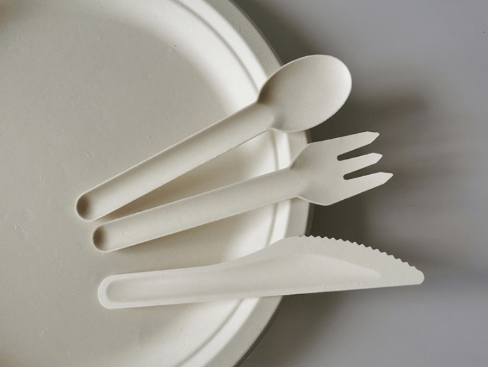 Eco Friendly Biodegradable Compostable Sugarcane Bagasse Pulp Disposable Cutlery Utensils Forks and Spoons and Knives Eco Friendly Biodegradable Compostable Sugarcane Bagasse Pulp Disposable Cutlery Utensils Forks and Spoons and Knives
