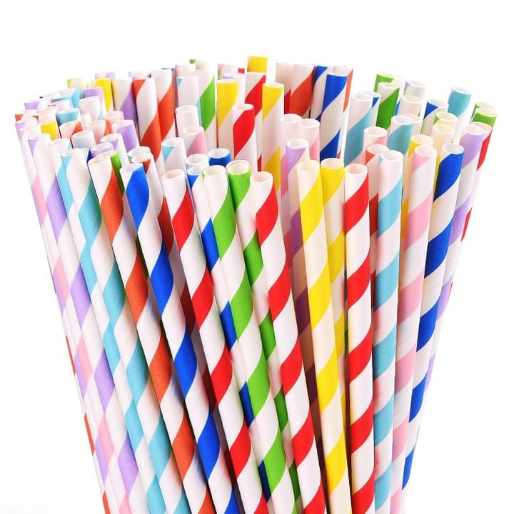 Eco Friendly Biodegradable Compostable Disposable colorful Rainbow Stripe straight Paper Drinking Straws Eco Friendly Biodegradable Compostable Disposable colorful Rainbow Stripe straight Paper Drinking Straws