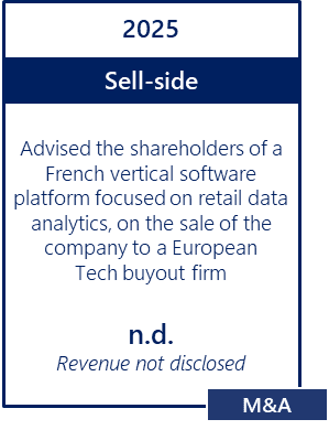 VMS Sell-side Tech buyout VMS Sell-side Tech buyout