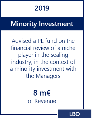 Minority Investment Sealing LBO Minority Investment Sealing LBO