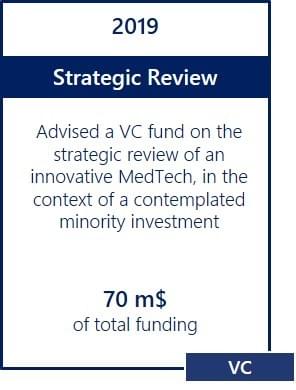 Strategic Review VC Fund MedTech Strategic Review VC Fund MedTech