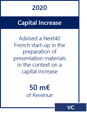 Capital Increase Next40 Startup Capital Increase Next40 Startup