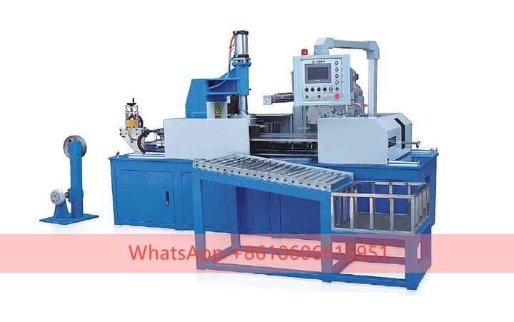 AUTOMATIC PLC COILING AND WRAPPING MACHINE AUTOMATIC PLC COILING AND WRAPPING MACHINE