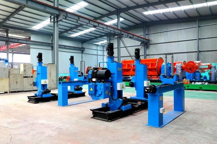 Cable Shaftless Type Traversing Take Up Machine Cable Shaftless Type Traversing Take Up Machine