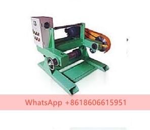 Shaftless active pay-off stand Shaftless active pay-off stand