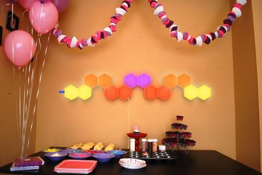 hexagon party lights hexagon party lights