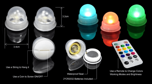 remote controlled acorn light remote controlled acorn light