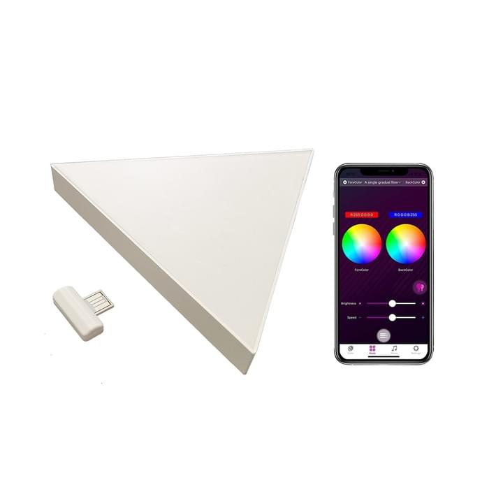 APP controlled triangle lights APP controlled triangle lights