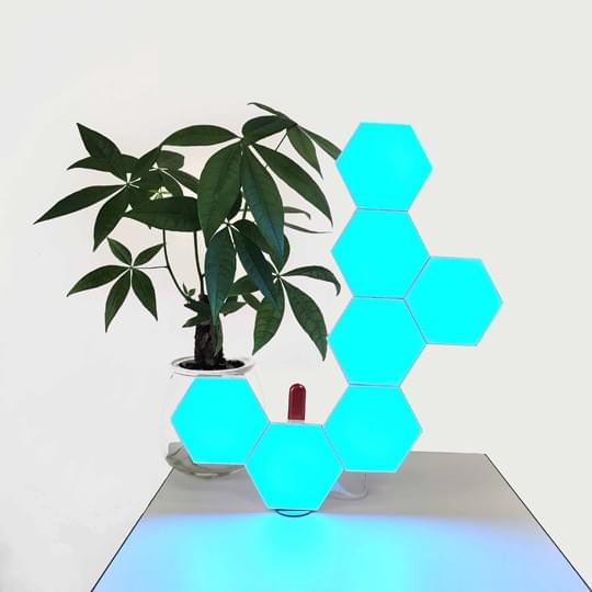 APP controlled hexagon lights  APP controlled hexagon lights