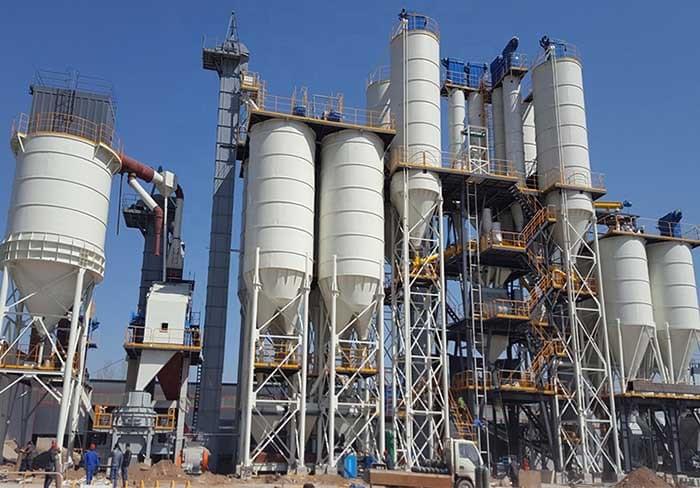dry mix mortar plant from di hai machinery to Russia, tile adhesive manufacturing plant dry mix mortar plant from di hai machinery to Russia, tile adhesive manufacturing plant