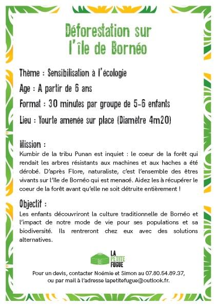 Sensibilisation à l'environnement Sensibilisation à l'environnement