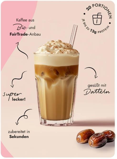 Iced Proteien Coffee Cookies & Cream Iced Proteien Coffee Cookies & Cream