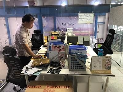 Our engineer was working hard Our engineer was working hard