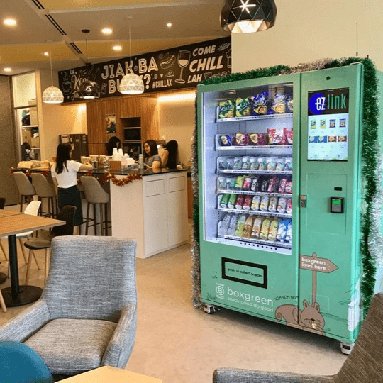 Healthy Snacks Vending Machine EZLINK Healthy Snacks Vending Machine EZLINK