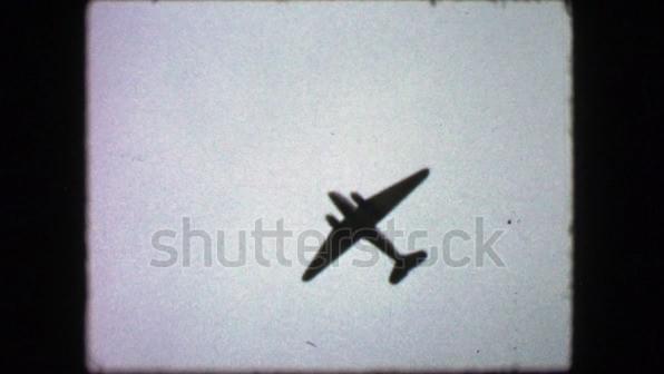 This is the 1940 clip of World War 2 plane flying silhouette above. This is the 1940 clip of World War 2 plane flying silhouette above.