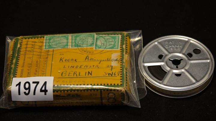 3 inch reel from the 1930s Berlin Germany. 3 inch reel from the 1930s Berlin Germany.