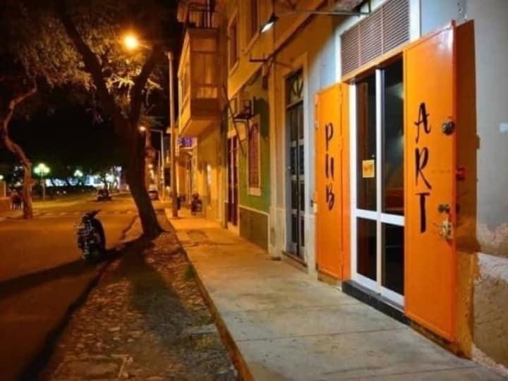 Pub Art Bar in Mindelo, Cape Verde Pub Art Bar in Mindelo, Cape Verde