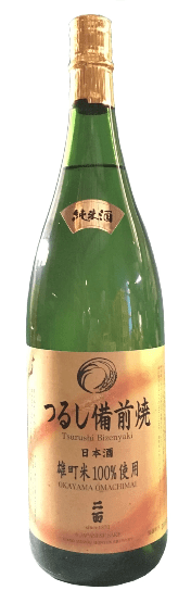 二面つるし備前焼純米酒1800ml 二面つるし備前焼純米酒1800ml