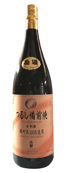 二面つるし備前焼純米酒1800ml 二面つるし備前焼純米酒1800ml