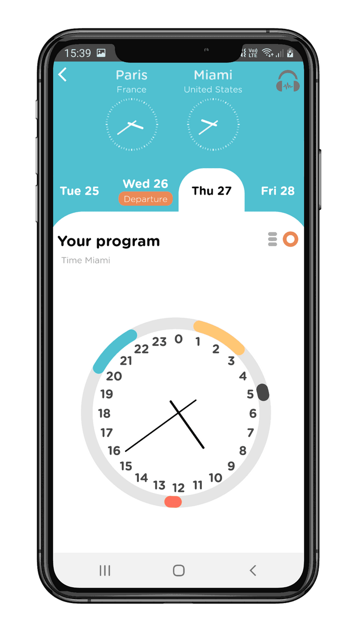 Quickly reset your internal clock Quickly reset your internal clock