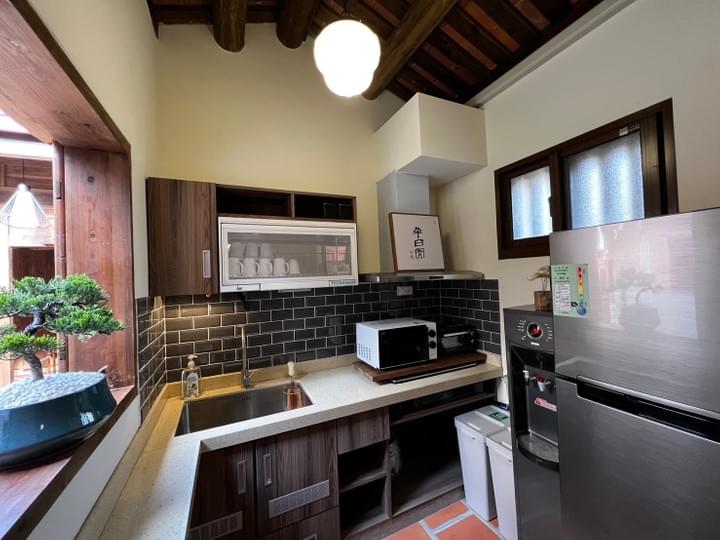 悠哉悠古厝民宿茶水間-齊全 悠哉悠古厝民宿茶水間-齊全