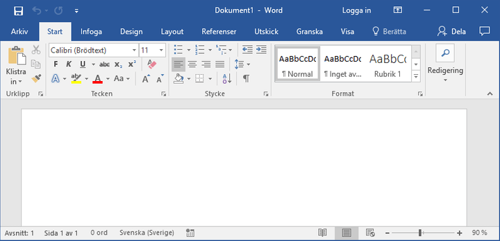 Microsoft Word 2016 Microsoft Word 2016